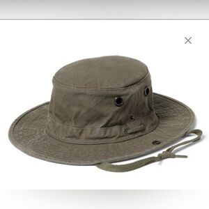 NWT Tilley Wanderer Hat Olive Green Size 7.25